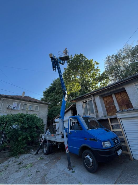 Автовишка под наем – 22 метра | Рязане на дървета
