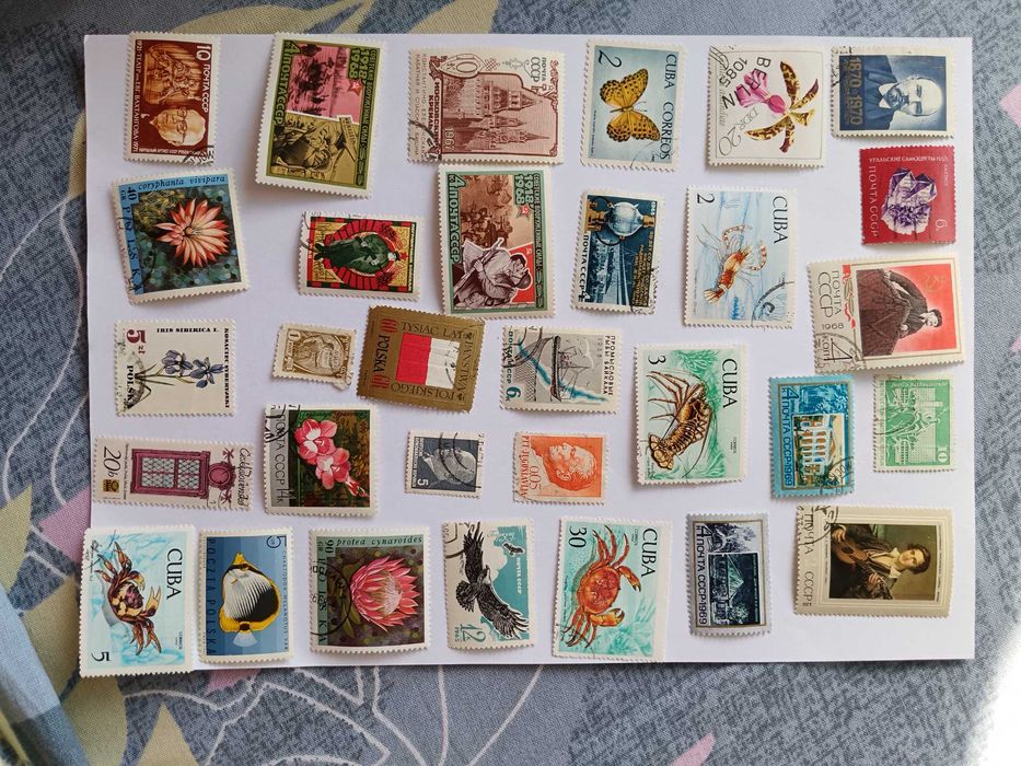 Марки новые почтовые