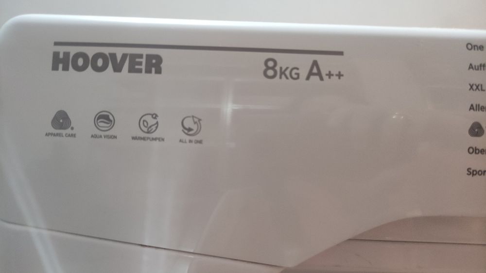 Сушилня Hoover Dynamic Next 8 кг (клас A++)