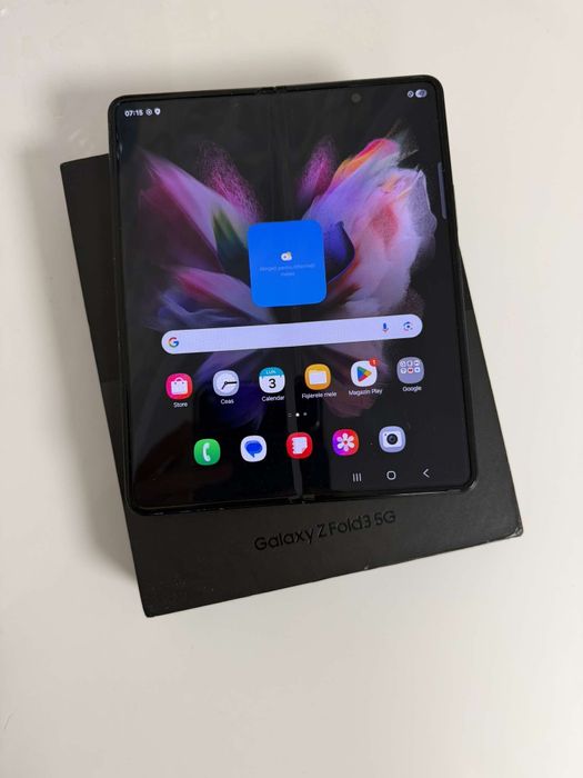 Vand Sau Schimb Samsung Galaxy Z Fold 3 5G Phantom Black 256Gb
