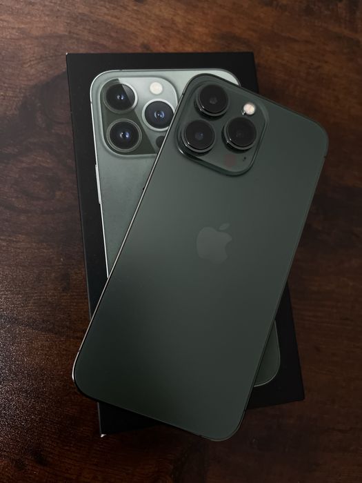 айфон 13 pro зеленого цвета