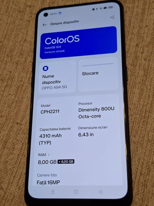 Oppo A94 5G stare perfecta