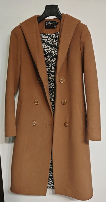 Palton din casmir si lana