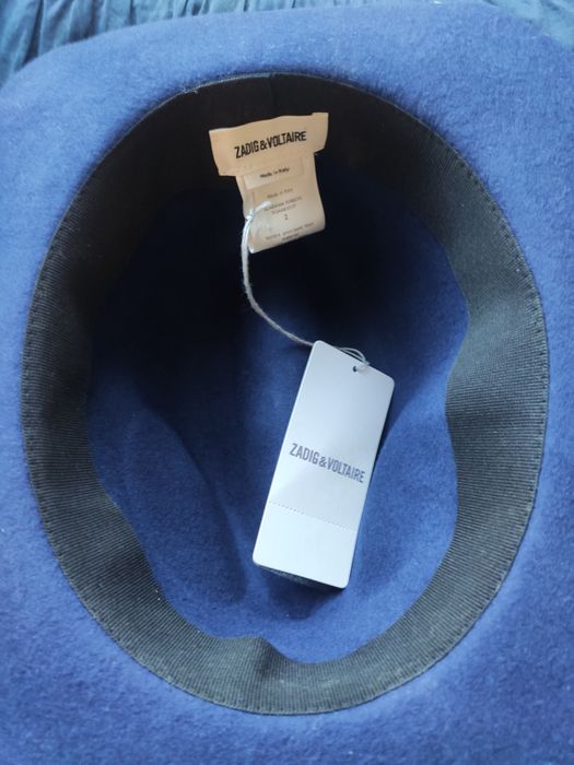 нова шапка Zadig & Voltaire Alabama Ribbon вълнена 
Zadig & V