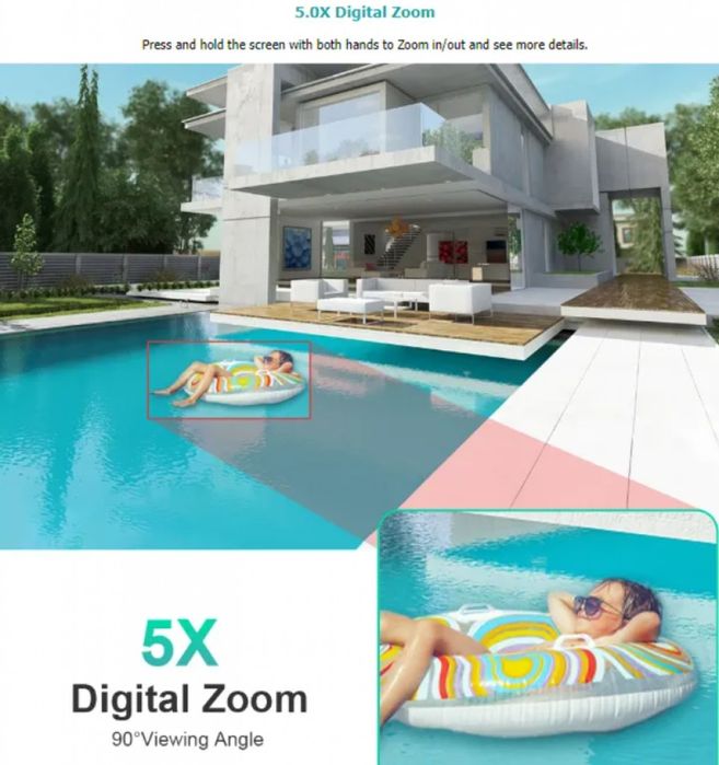 WiFi Smart камера 1080P – Висококачествено видеонаблюдение