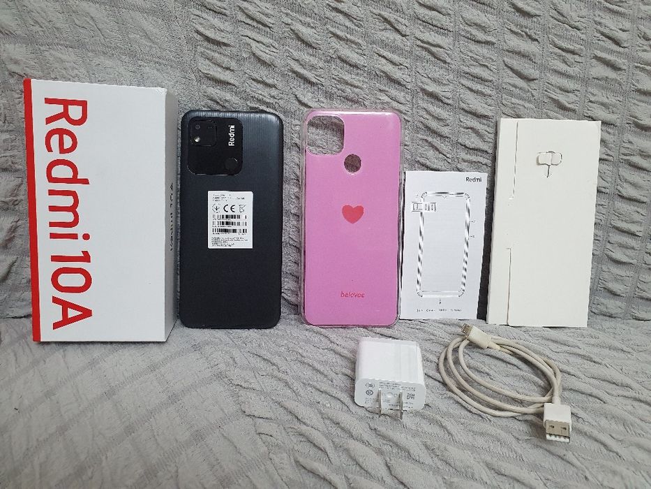 Srochna sotiladi Xiaomi Redmi 10A 6+2/128Gb Original Kamplekt Full