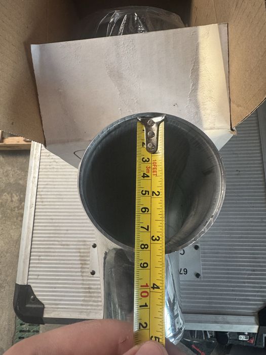 Filtru ramair proram 90 mm si cot la 90 aluminiu