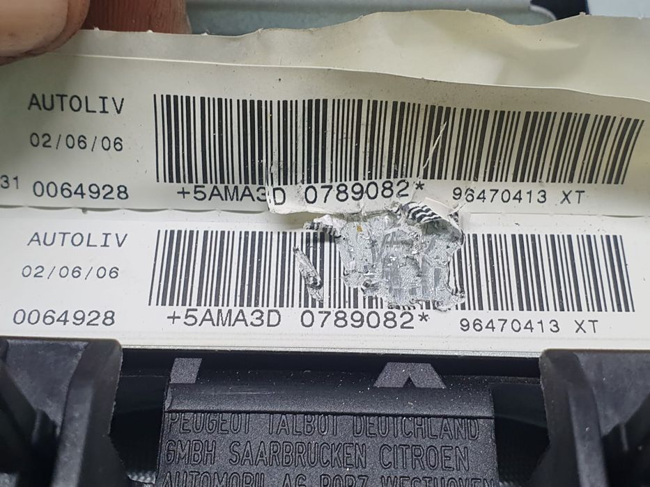 Airbag sofer Citroen Xsara Picasso 1 (facelift) (2004 - 2010)9HZ DV6TE