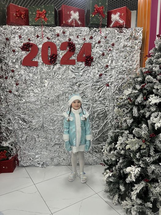 Комтюм снегурочки 4-5 лет