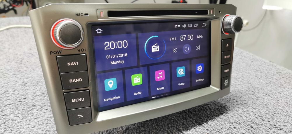 Navigatie Toyota Avensis  T25 ANDROID  OCTACORE 64GB/4GB RAM 2003-2008