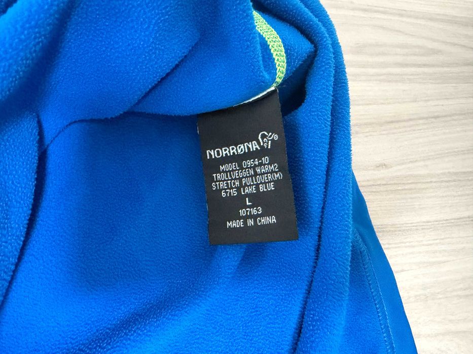 Norrona Trollvegen warm2''оригинално мъжко горнище Л размер