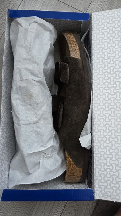 Велурени чехли Birkenstock Arizona, номер 45