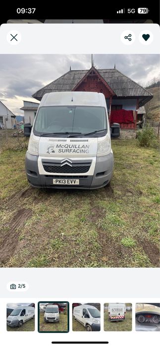 Dezmembrez / Dezmembrari piese Citroen Jumper, Peugeot Boxer  2,2 2014