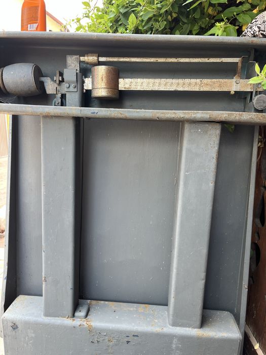 cântar basculă mecanic industrial, de tip clasic