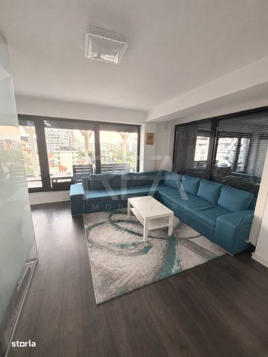 3 camere Țepes Voda decomandat, centrala, an 2017, 85 mp, terasa 60 m