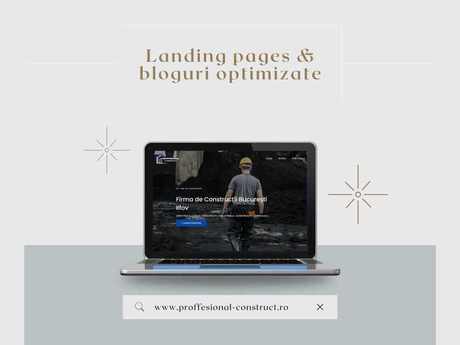 Creare Site Web de prezentare, Magazin Online, SEO & Local SEO