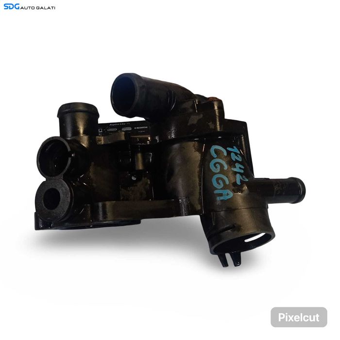 Corp Carcasa Termostat Volkswagen Polo 6R 1.4 Benzina 2010 - 2018 Cod 032121111CG [V0882]