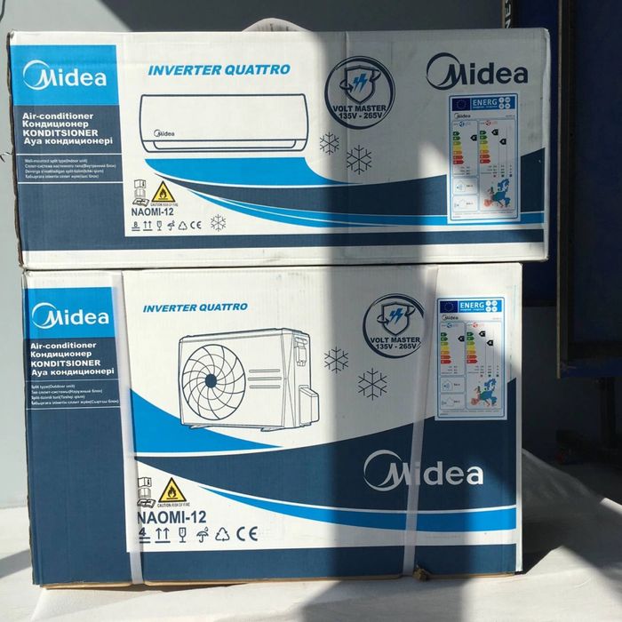 кондиционер Midea 12/18/24 Alba Inverter + Wi-Fi скидка Доставка бонус