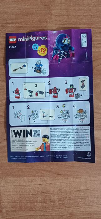 LEGO Minifigures 71046 (Серия «Космос»)