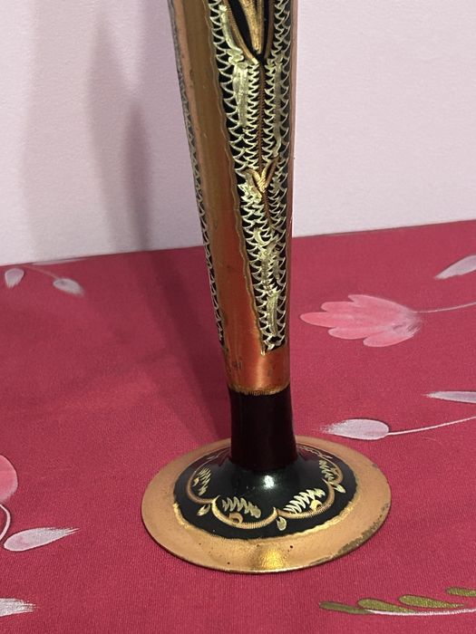 Vază turcească din cupru – gravată