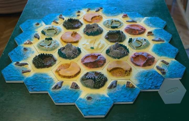 Elemente hexa 3D Catan