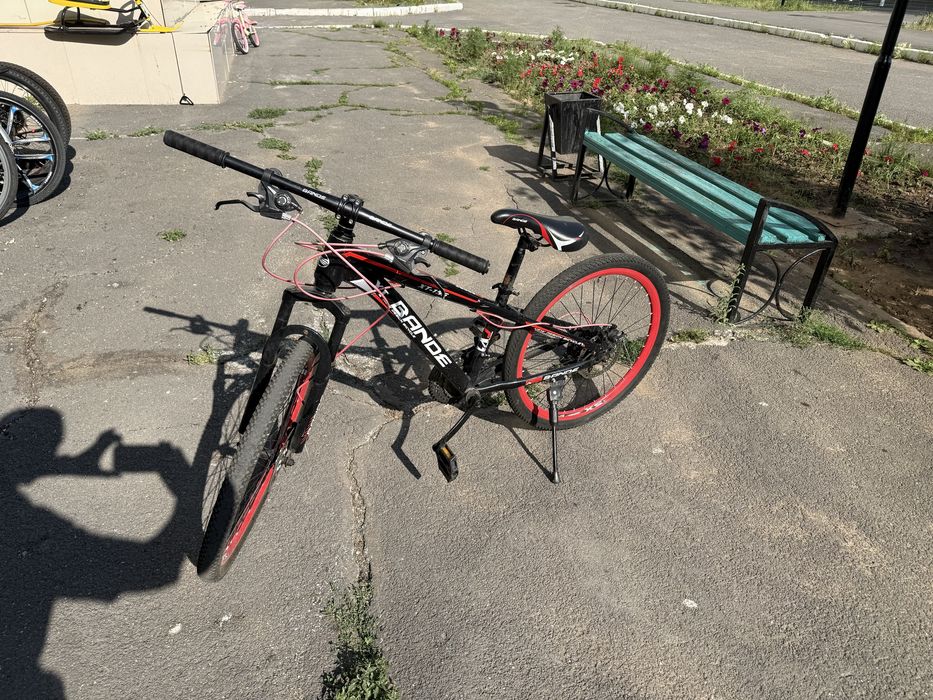 Велосипед в хорошем состоянии