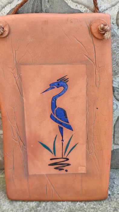 Decorațiune vintage din lut