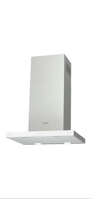 Hotă decorativă GORENJE WHT6SYW, 60 cm, 650 m³/h, albă, nefolosită