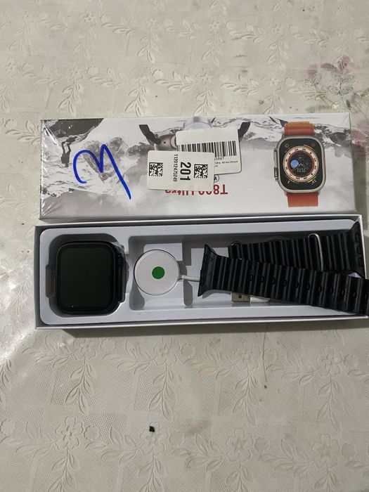 Smart watch T800 telefonga ulanadi narciga arzidi