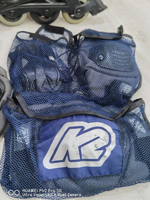 Ролер Авес 7  с предпазителни протектори К2