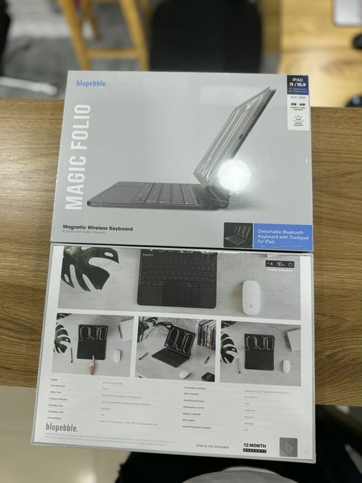 Magic Folio Keyboard Bluebubble Ipad A16 uchun В наличии
В наличии
