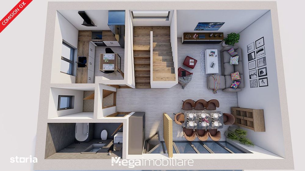 #Complex case P+1+M · zona Insula Ovidiu · Școala Spectrum Constanța