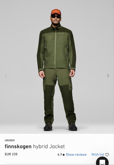 Мъжко хибридно яке NORRONA . Размер 2XL