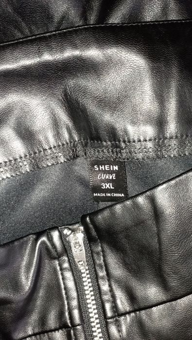 pantaloni de piele 3XL