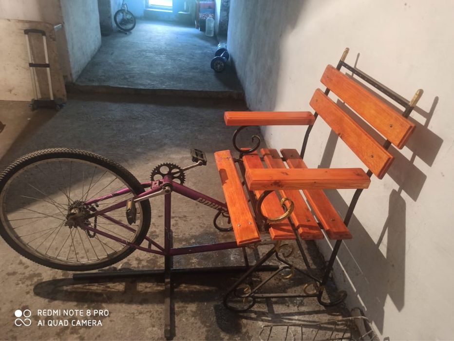 Продается самодельный велотренажер