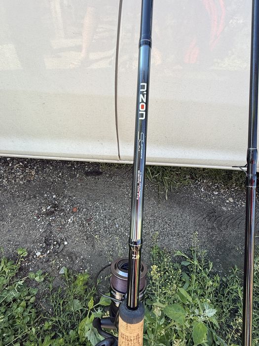 Set Daiwa N’Zoon super slim power carp 3.66/240g