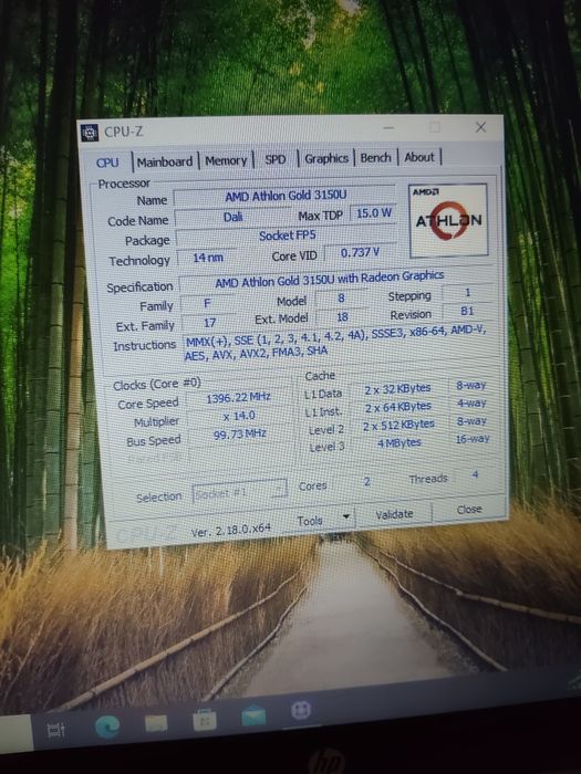 Hp 255 g7 amd athlon gold 3150u