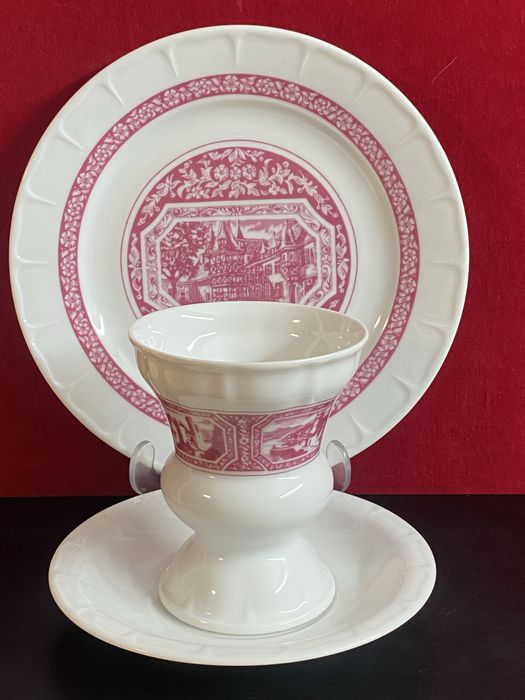 Порцеланов троен сет  -HEINRICH -Germay