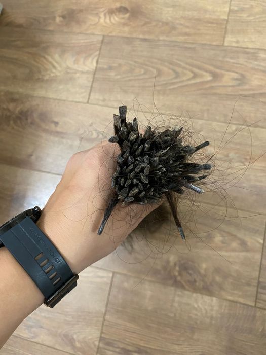 Естествена коса-250бр кератинови кичури