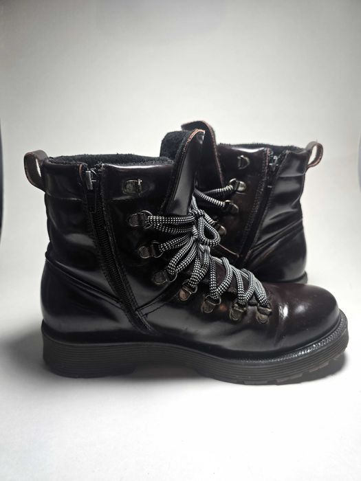 Cizme de iarna pentru dama din piele, marime 39