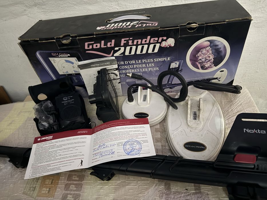Металлоискатель Nokta Gold Finder 2000