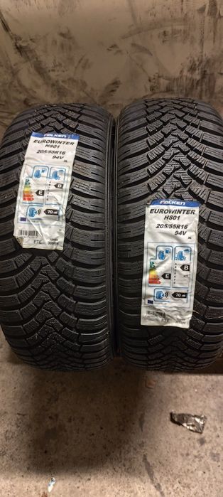 2 sau 4 anvelope iarna Falken 205-55-16 noi
