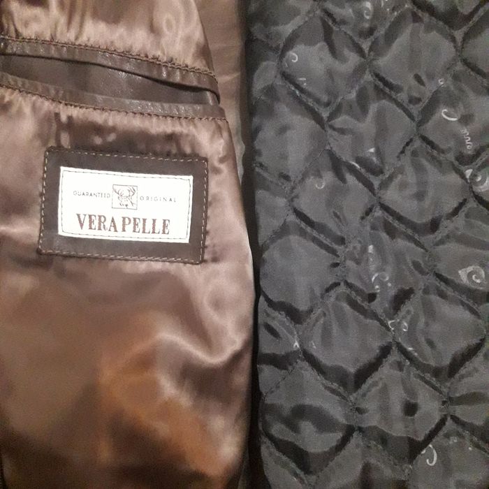 Haina din piele PIERRE CARDIN si Haina din piele dama,noi,cu eticheta.