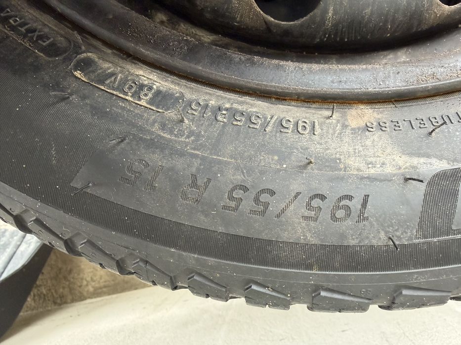 Гуми с джанти 5х100 michelin  ALL SEASON 15”