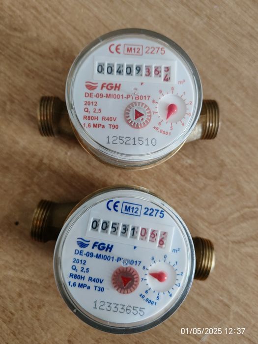 Apometre pentru apă