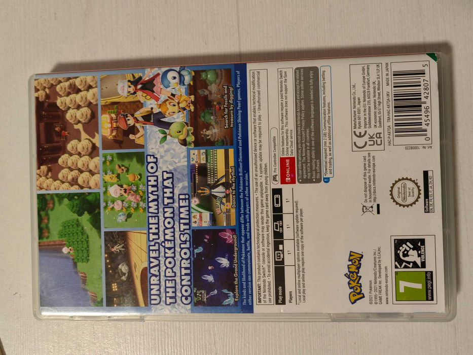 Joc Pokémon Brilliant Diamond - Nintendo Switch - cartus