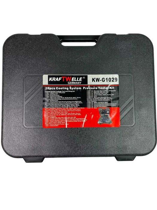 Комплект тестер за проверка на охладителната система KRAFTWELLE