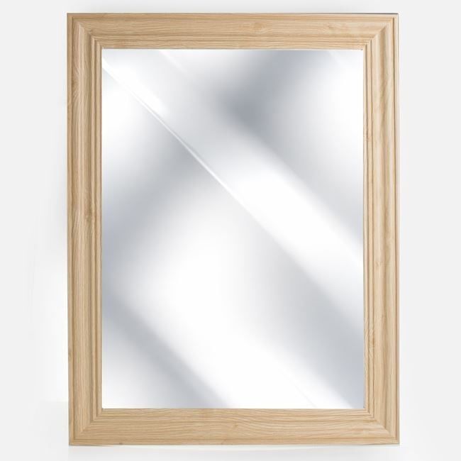 83см! Голямо стенно огледало с дървена рамка