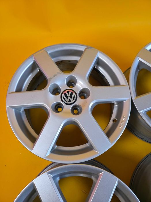 4 Jante Aliaj 5x100 15'' VW Polo Golf 4 6.5J ET 38 !