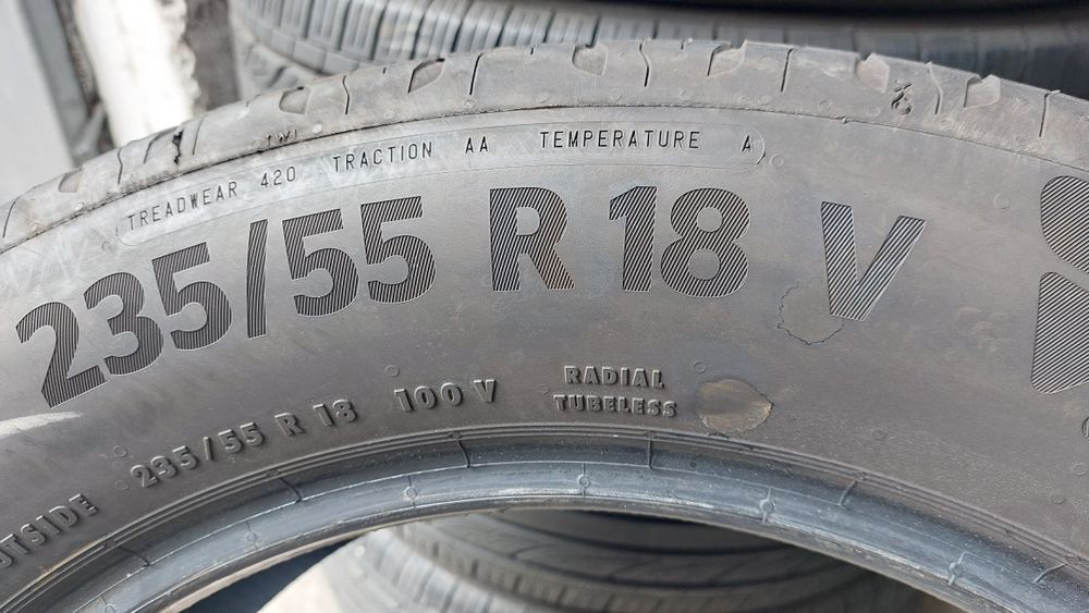Летни гуми 235/55/18 Continental EcoContact 6 4 броя